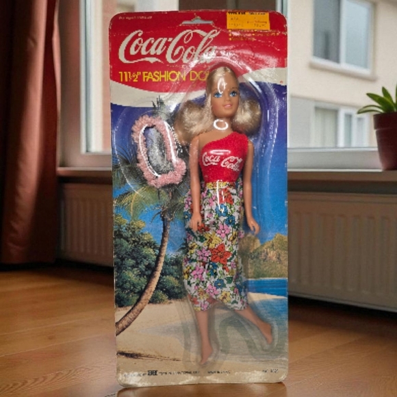 Coca Cola Other - Vintage Barbie Clone Coca-Cola Fashion Doll BBI Toys NEW
